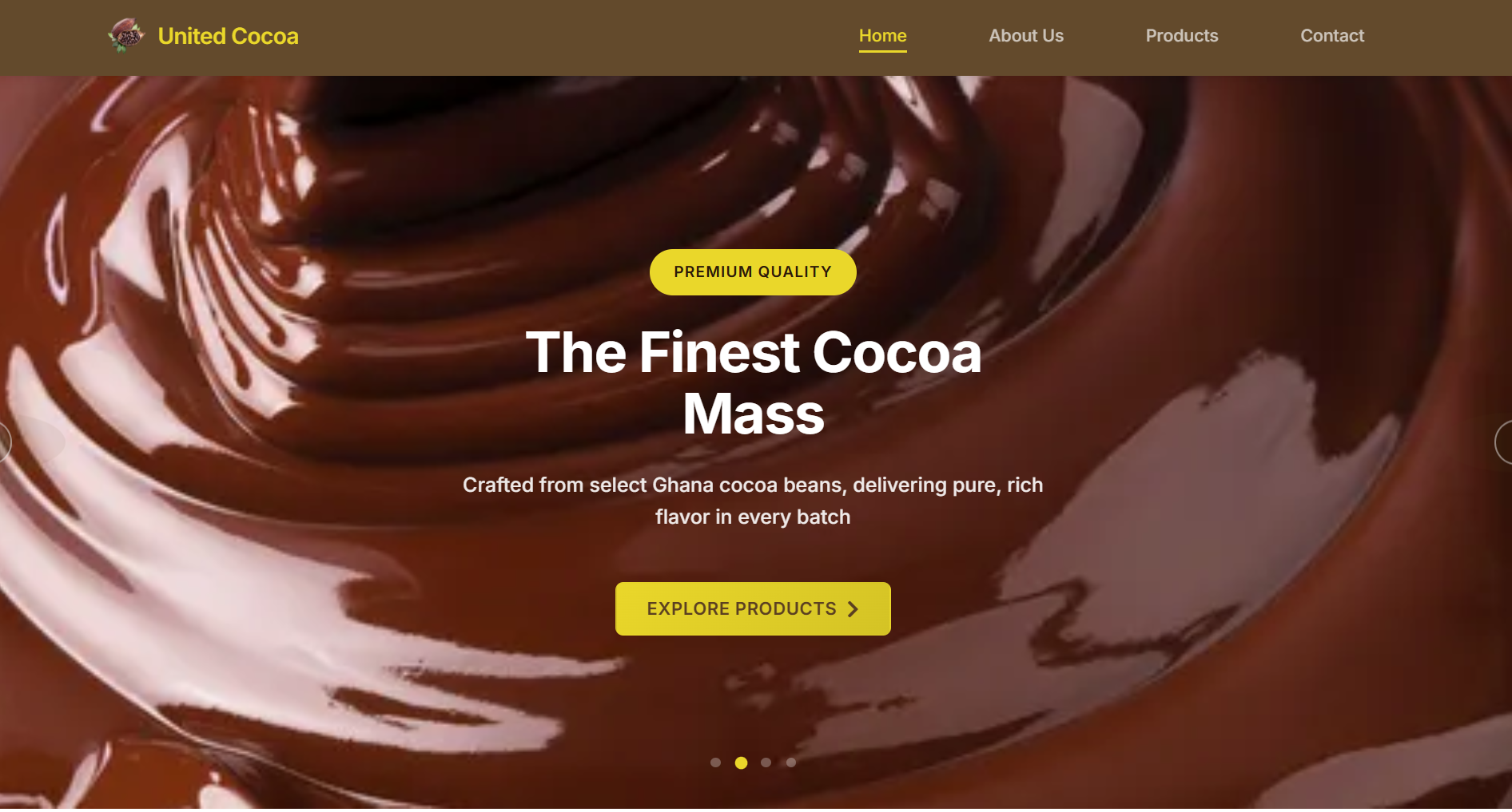United Cocoa Website